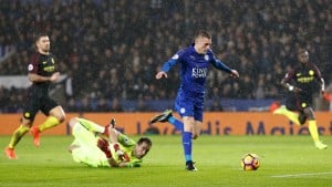 Read more about the article A Vardy hat-trick inspired Leicester victory