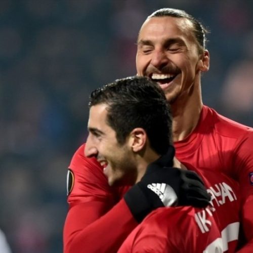 Mkhitaryan fires Man Utd past Zorya