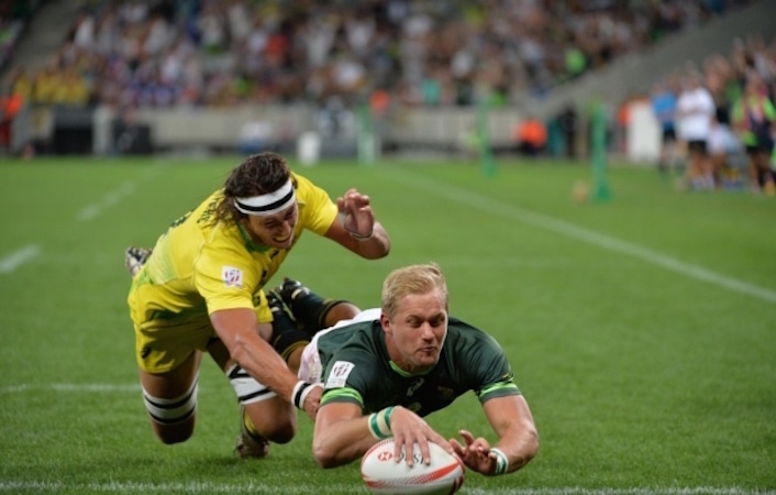 You are currently viewing Blitzboks bash Aussies to reach CT quarters