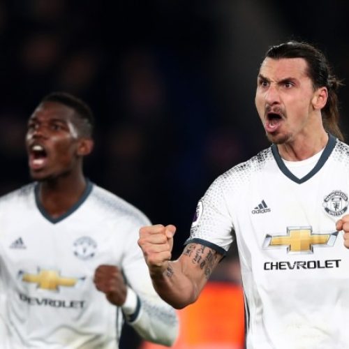 Pogba, Zlatan all smiles after Palace win
