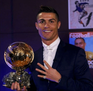 Read more about the article Ronaldo claims fourth Ballon d’Or