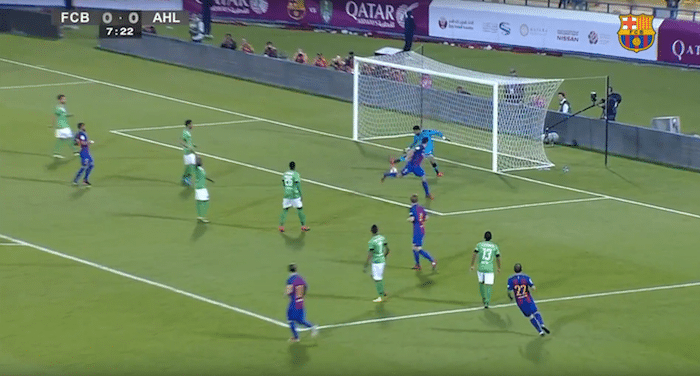 You are currently viewing Highlights: Barca vs Al Ahli