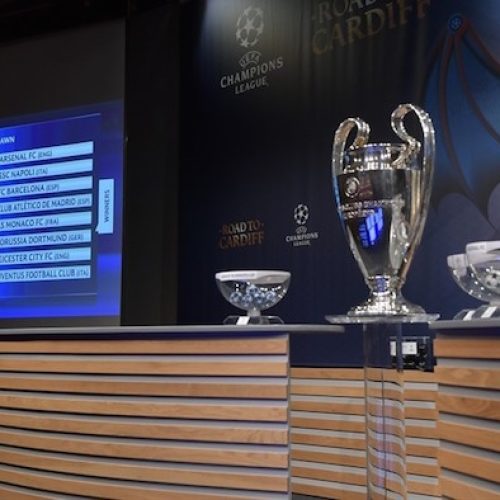 UCL group stage pots confirmed