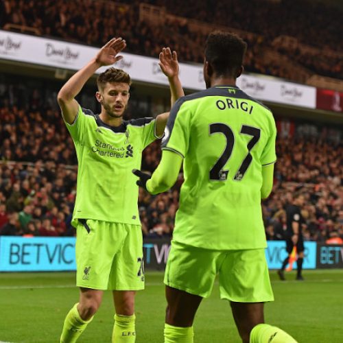 Lallana shines, wins Klopp’s praises