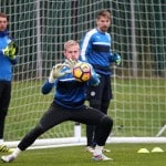 Schmeichel, Drinkwater face late fitness test
