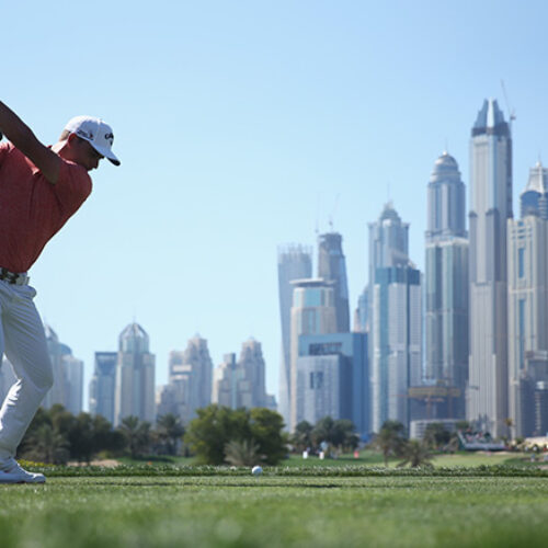 Porteous enjoying Dubai return