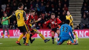 Read more about the article Giroud saves Arsenal, Stoke ease past Watford