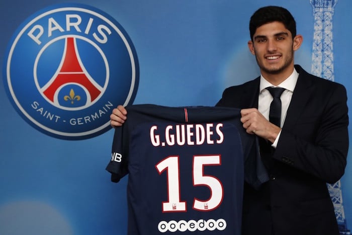 PSG sign United target Guedes