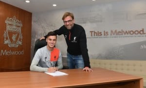Read more about the article Coutinho signs newLiverpool deal
