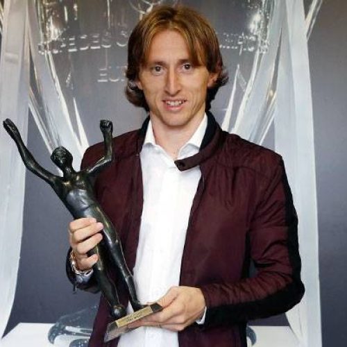 Modric wins top Croatian award