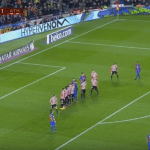 Messi scores another amazing free kick