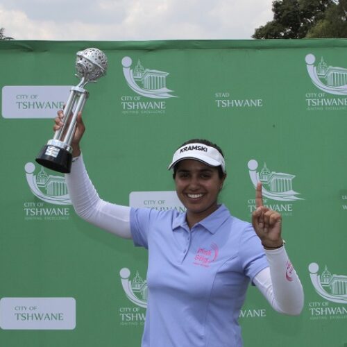 Matharu breaks through at Ladies Tshwane Open