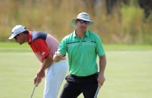 Read more about the article Hicks sinks huge birdie for PGA Champs lead