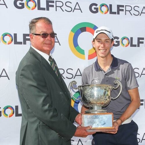 Frenchman Edgar Catherine wins SA Stroke Play