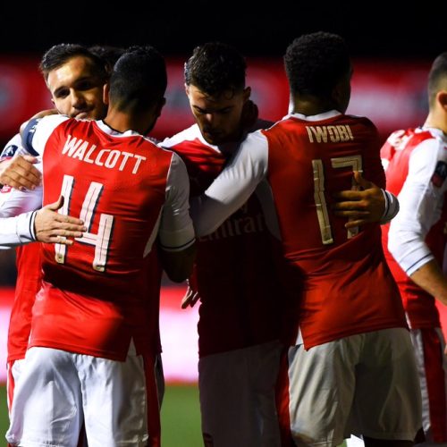 Arsenal end Sutton’s FA Cup fairytale