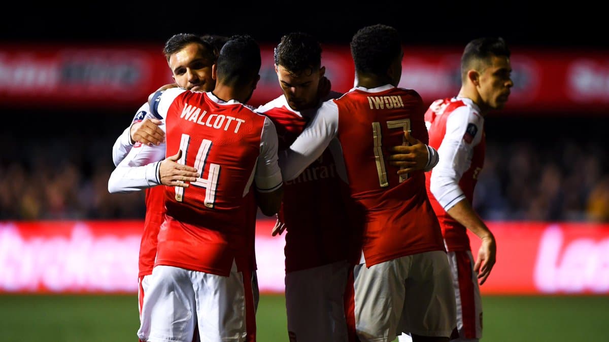 You are currently viewing Arsenal end Sutton’s FA Cup fairytale
