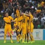 Siphiwe Tshabalala of Kaizer Chiefs celebrates goal