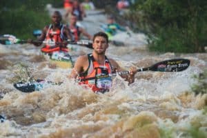Read more about the article Birkett, Solms stamp their mark early on Dusi Marathon