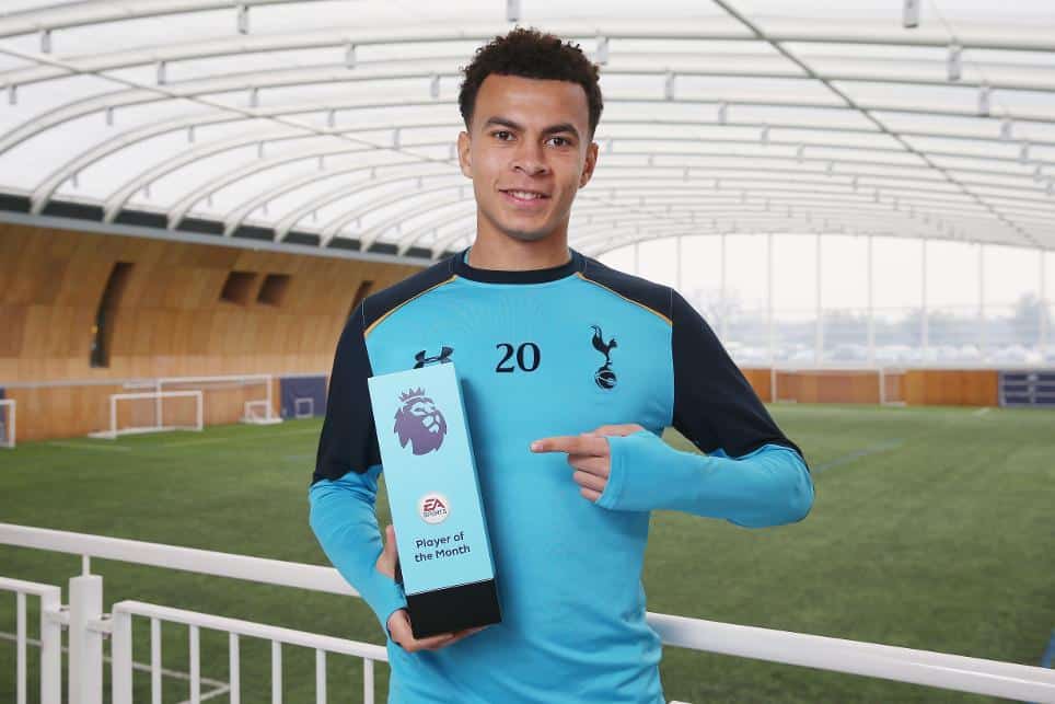 You are currently viewing Alli, Clement wins top EPL award for January