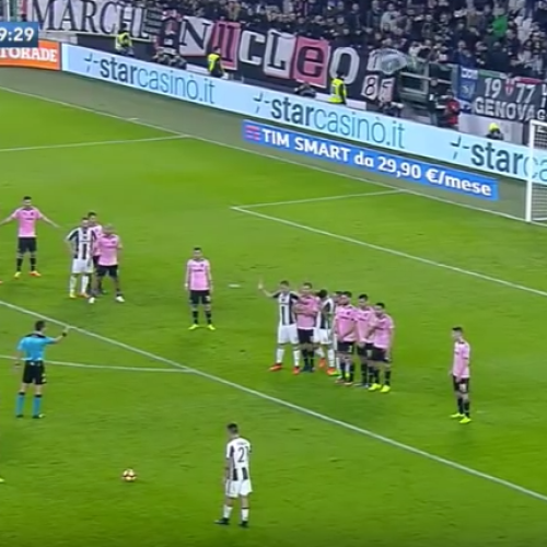 Dybala’s sublime free-kick against Palermo