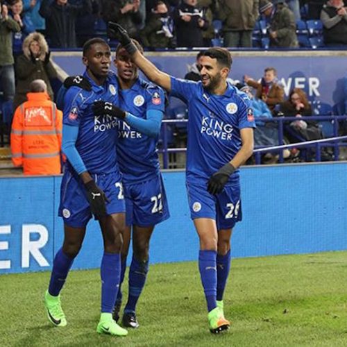 Leicester through to FA Cup fifth round