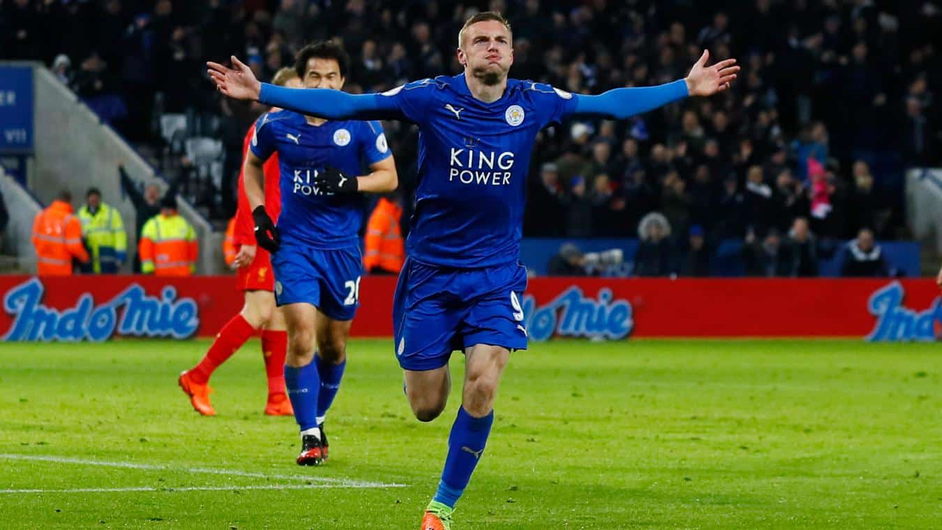 You are currently viewing Vardy runs rampant in Leicester win