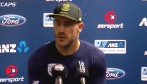 Read more about the article Watch: Faf on Proteas’ T20I win and Tahir five-for