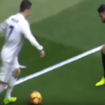 Watch: Cristiano Ronaldo nutmegs David Lopez