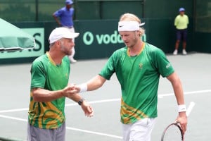 Read more about the article SA lead Davis Cup tie 2-0 as Estonia suffer injury setback