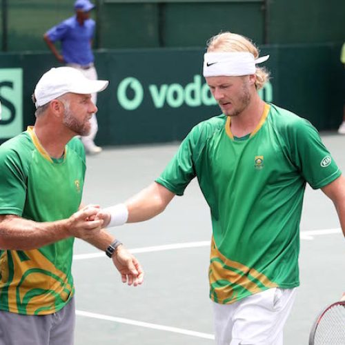 SA lead Davis Cup tie 2-0 as Estonia suffer injury setback