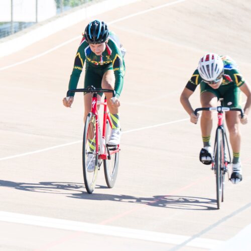 Continental track riders honour fallen colleague in Durban