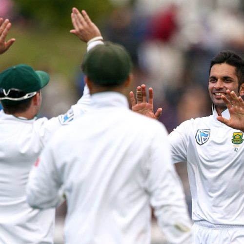 Maharaj’s Test best gives Proteas series lead