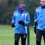 Leicester City midfielder Papy Mendy