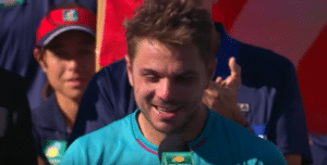 Read more about the article WATCH: Emotional Wawrinka calls Federer an ‘arsehole’