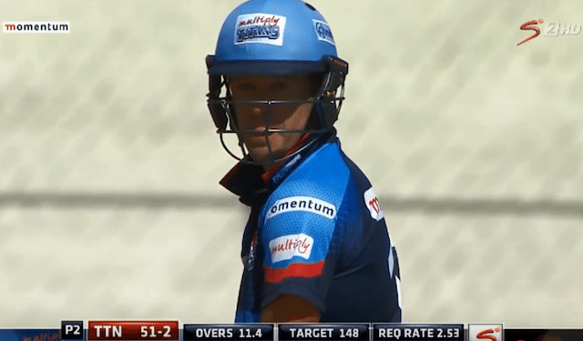 You are currently viewing WATCH: AB stars for Titans in domestic One-Day Cup
