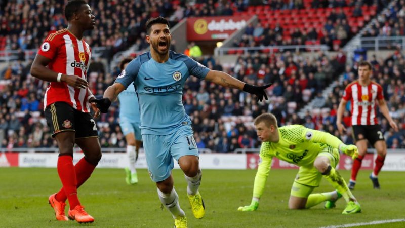 You are currently viewing Aguero leads City to Sunderland triumph