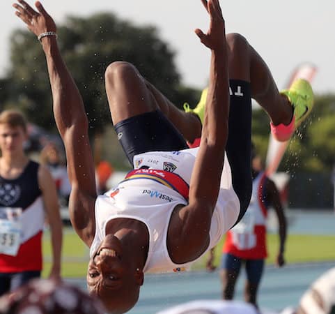 You are currently viewing Mighty Manyonga soars to new SA long jump record