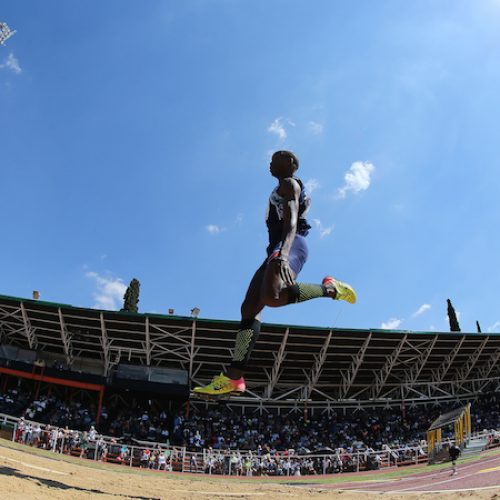 Second SA long jump record of the season for Luvo