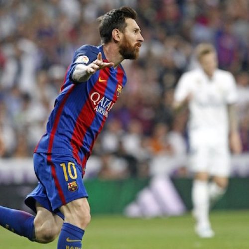 Messi reaches 500th goal in El Clasico