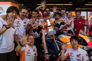 Read more about the article Marquez happy to be back in championship