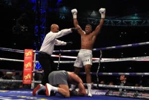 Read more about the article Joshua knocks out Klitschko in epic fight
