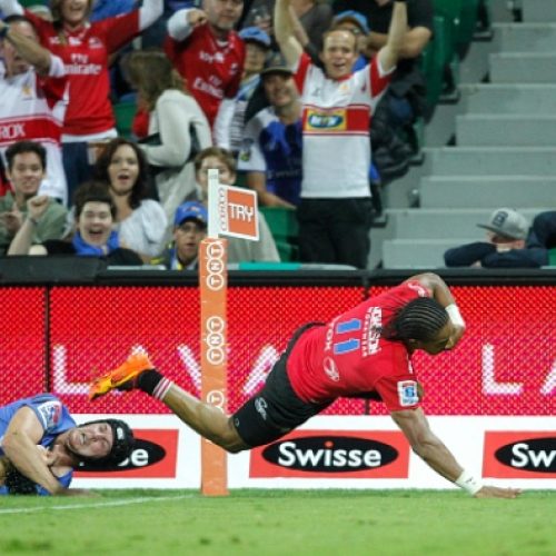 Late try gives Lions bonus-point victory