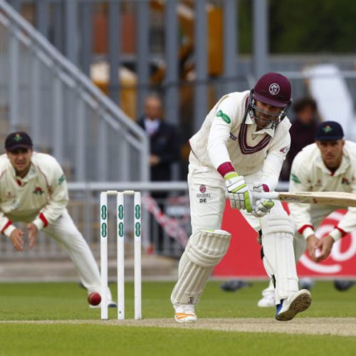 Elgar can’t prevent Somerset defeat despite century