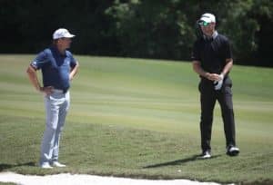 Read more about the article Van Aswegen, Goosen in touch at Zurich Classic