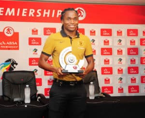 Read more about the article Tshabalala bags Goal Of The Month award