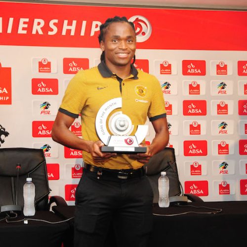 Tshabalala bags Goal Of The Month award