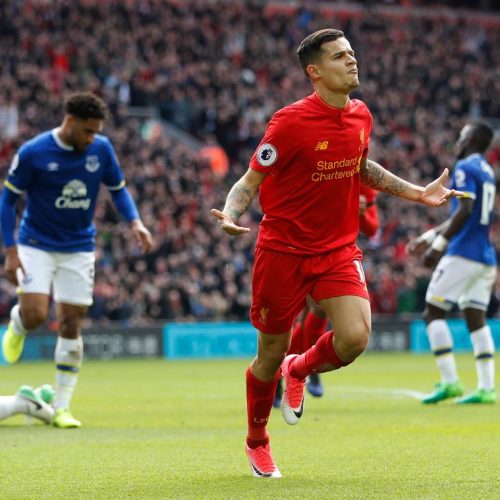 Liverpool come out top in Merseyside derby