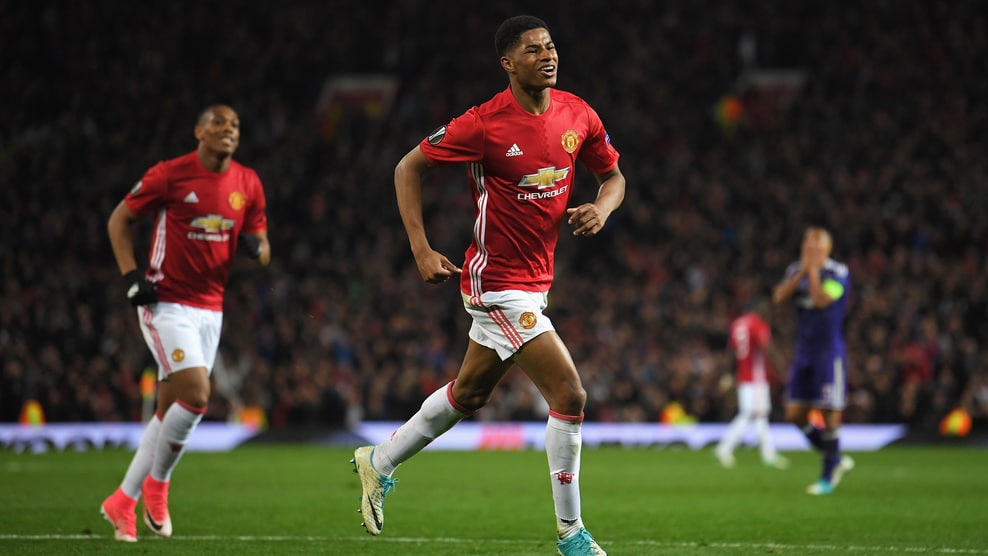 You are currently viewing Rashford fires United into UEL semi-finals