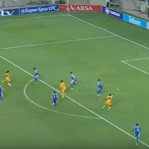 WATCH: Tshabalala’s looping goal against SuperSport