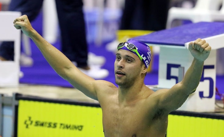 You are currently viewing Fina World Champs qualifiers for Le Clos, Brown